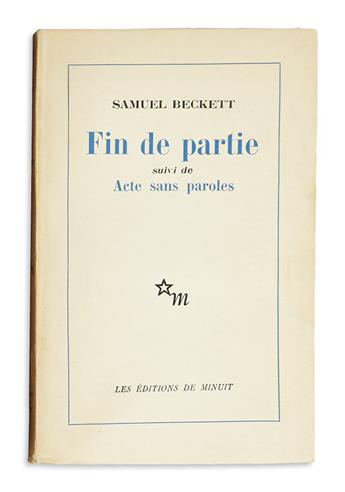 BECKETT, SAMUEL. Group of 5 Éditions de Minuit.